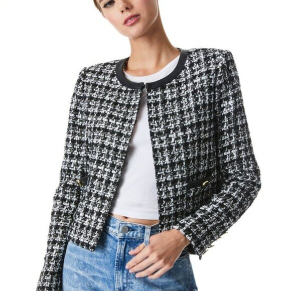Alice + Olivia Jackets & Blazers - Alice and Olivia Donita Short Jacket Size XS
